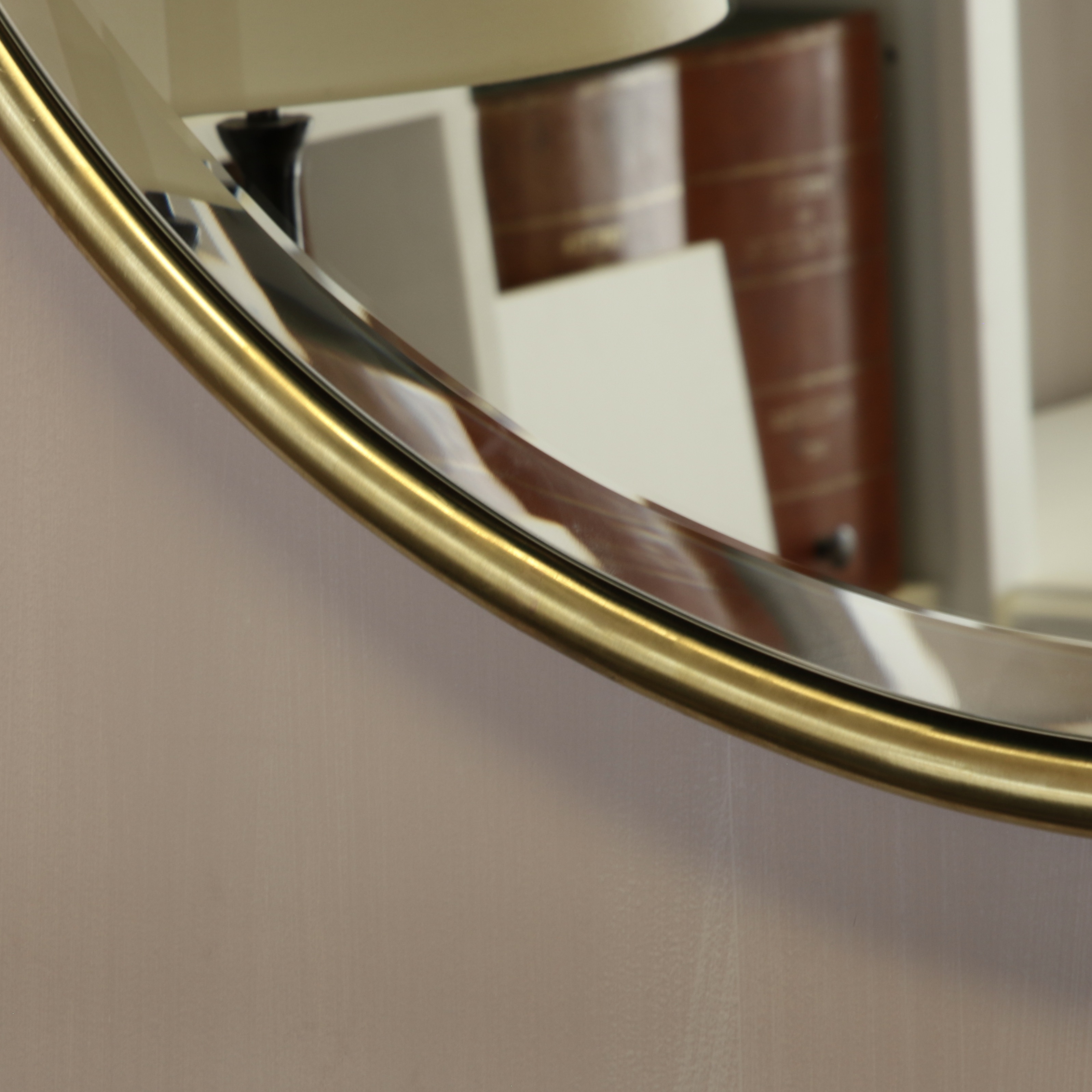 Orbit Mirror // Bright Brass